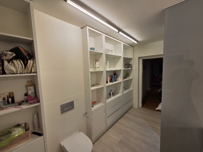 Mortex badkamerrenovatie en inloopdouche afwerking door Ruvatec Geel